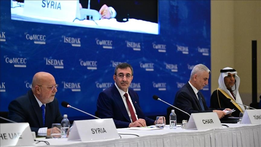 نائب الرئيس التركي سعداء بعودة سوريا إلى لجنة كومسيك